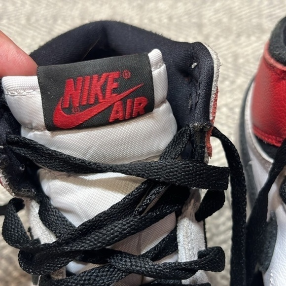 Nike Air Jordan 1 Retro High youth size 6 light smoke gray - Picture 5 of 7